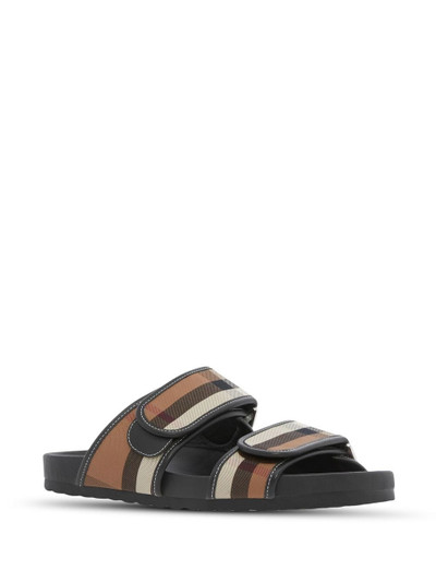 Burberry Thornham Check cotton sandals outlook