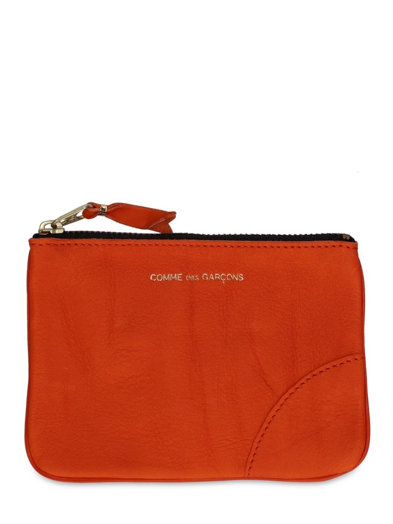 Washed zip wallet - 1