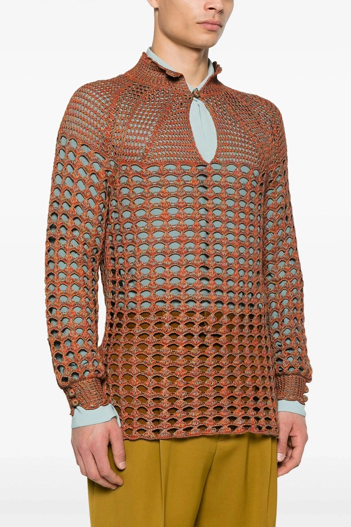 Openwork sweater - 2