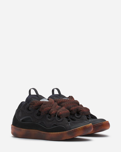 Lanvin LEATHER CURB SNEAKERS outlook