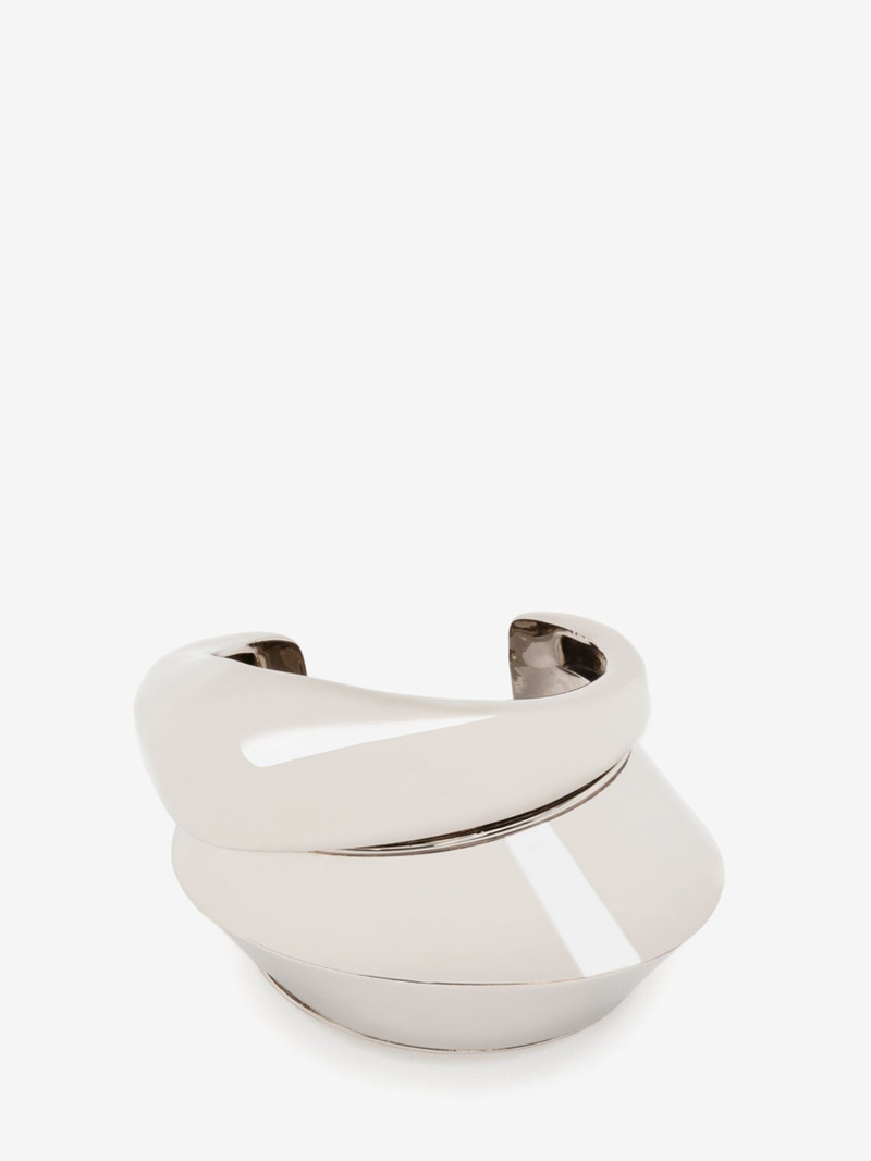 Women's Iris Cuff in Antique Silver 1