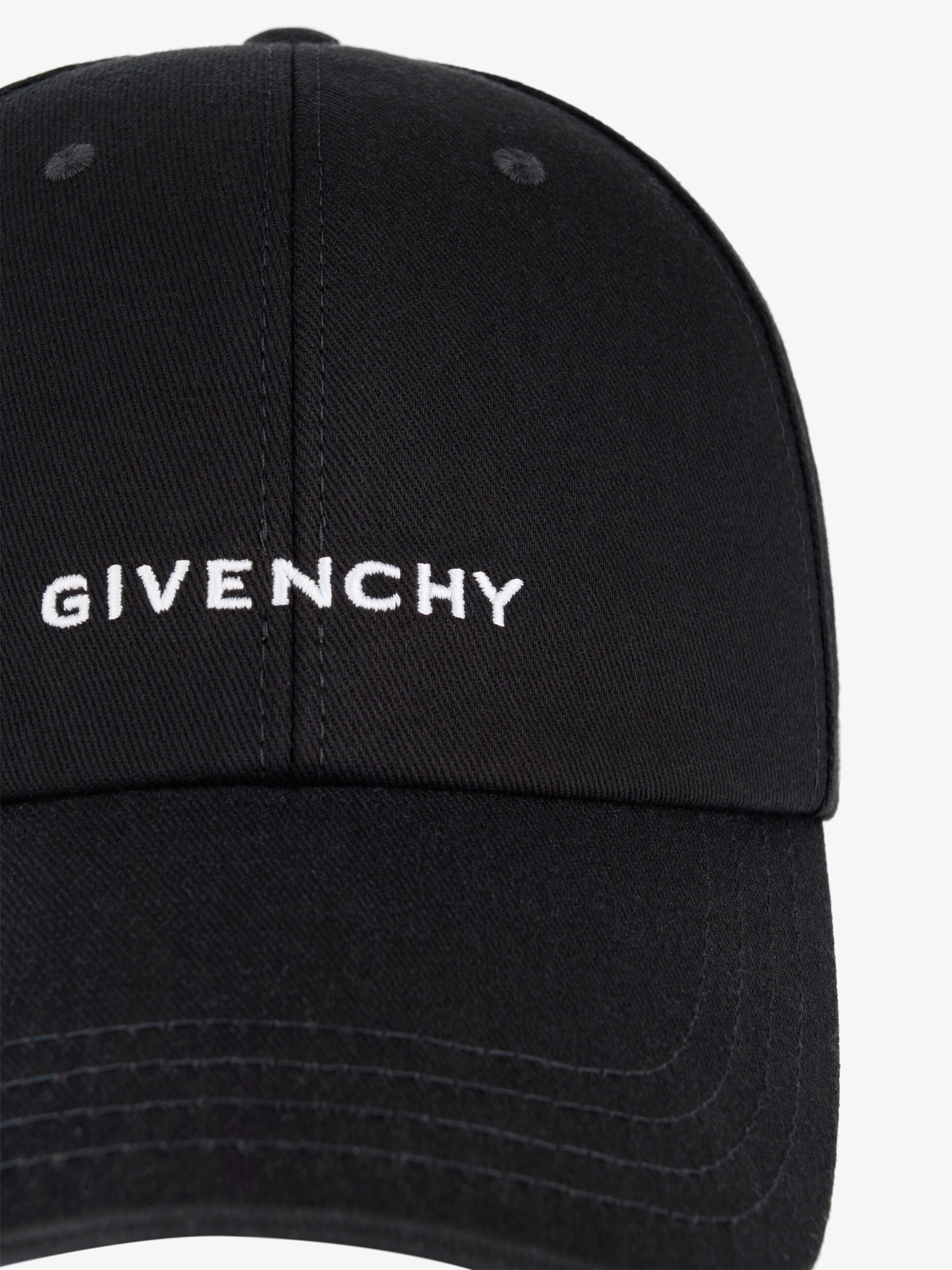 GIVENCHY EMBROIDERED CAP IN TWILL - 5