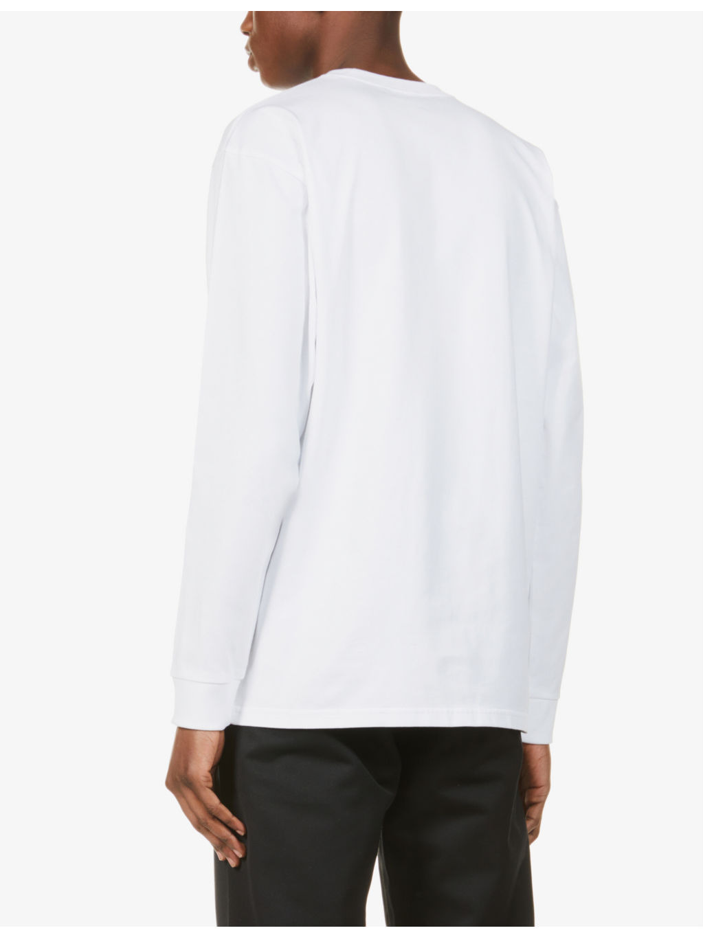 Chase logo-embroidered cotton-jersey T-shirt - 4