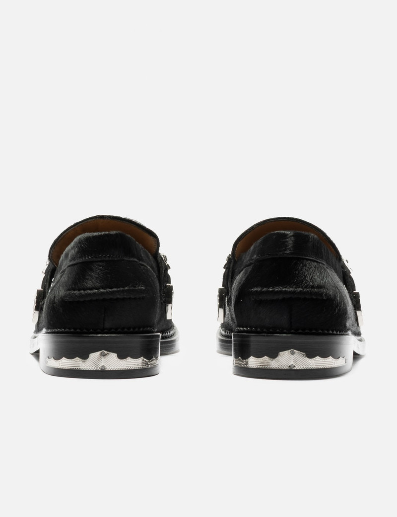HBX EXCLUSIVE BLACK PONY LOAFER 3
