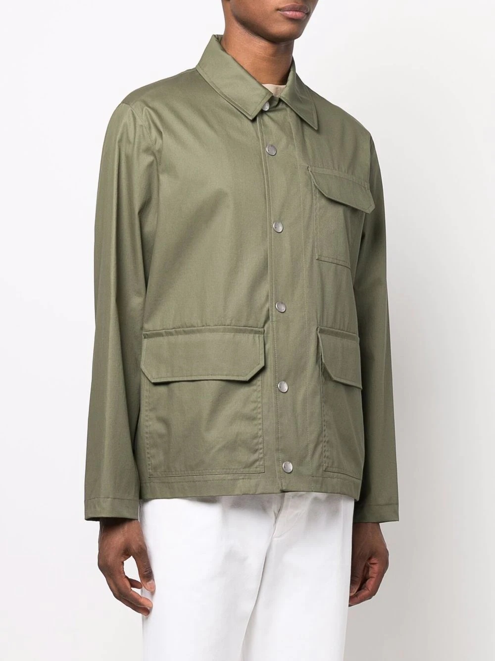 Guilhem cotton shirt jacket - 3