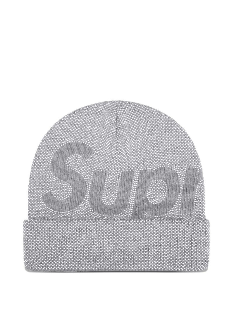 Knockout studded beanie hat 1