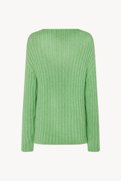 The Row Marnie Top in Cashmere outlook
