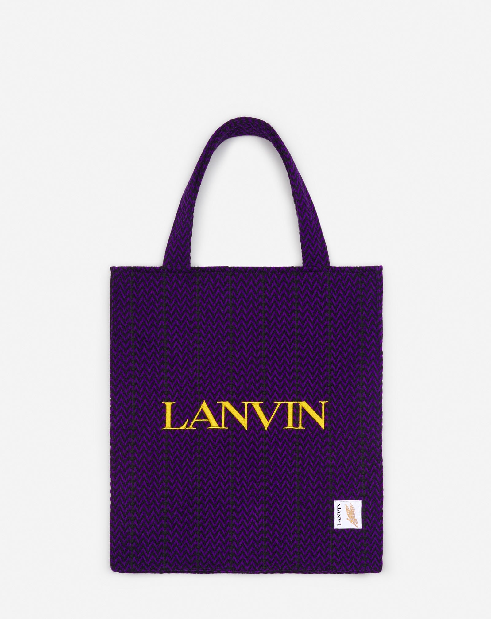 LANVIN X FUTURE CURB COTTON TOTE BAG - 1
