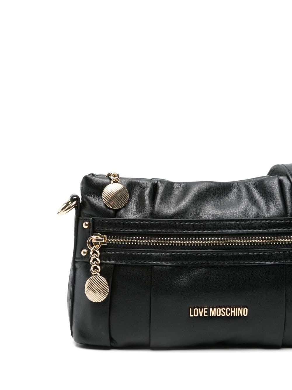 logo-lettering cross body bag - 4