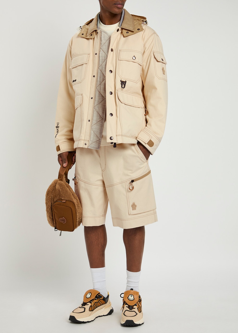 Moncler Grenoble Canvas Cargo Shorts - 4