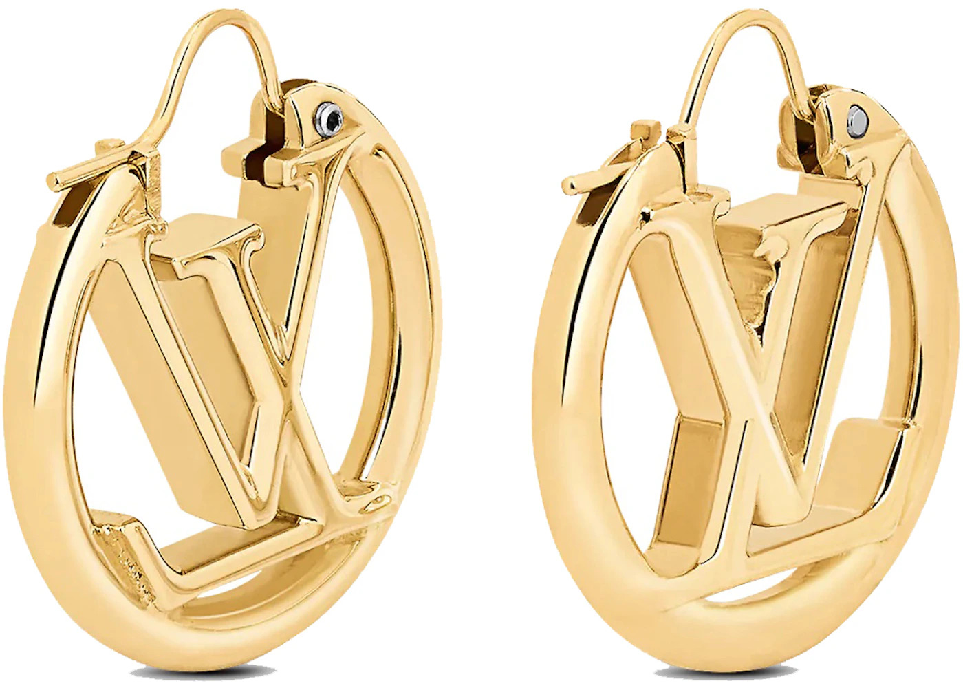 Louis Vuitton Louise Earrings Gold - 2