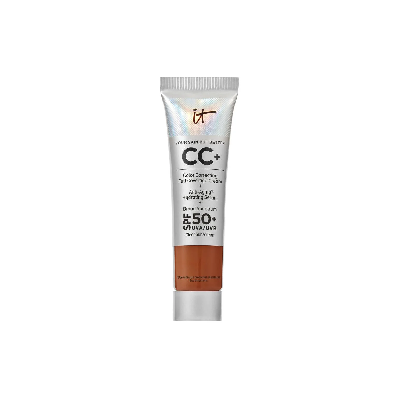 CC+ Cream Full-Coverage Foundation with SPF 50+ Travel Size - 1