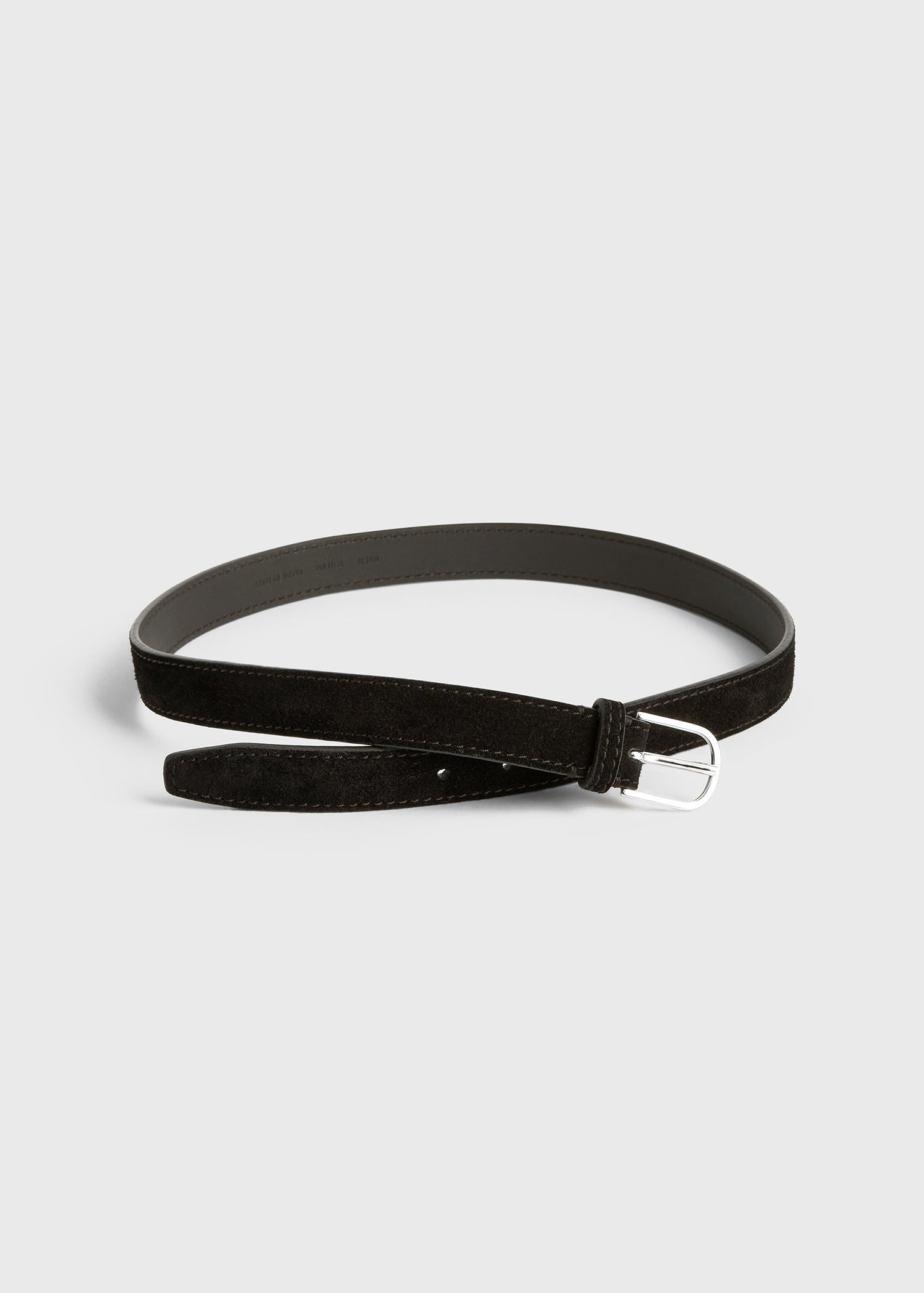Slim trouser belt espresso - 4