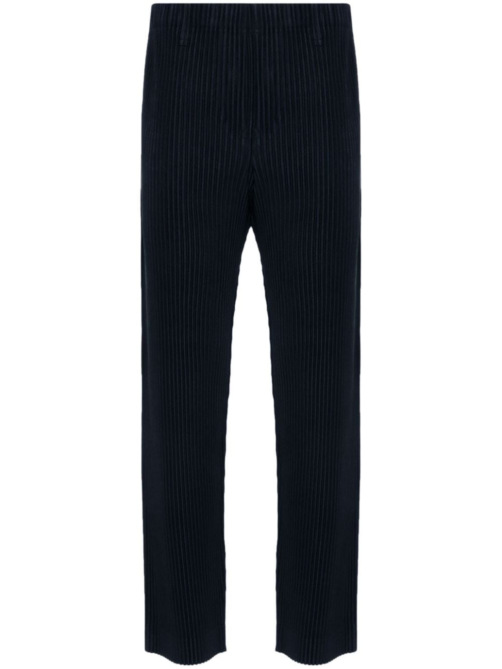 Basic slim-fit trousers - 1