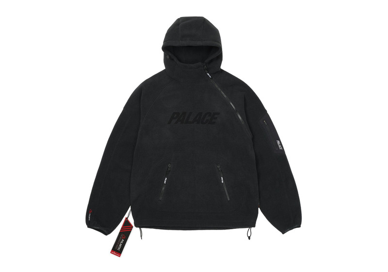 POLARTEC VENTER HOOD JACKET BLACK - 1