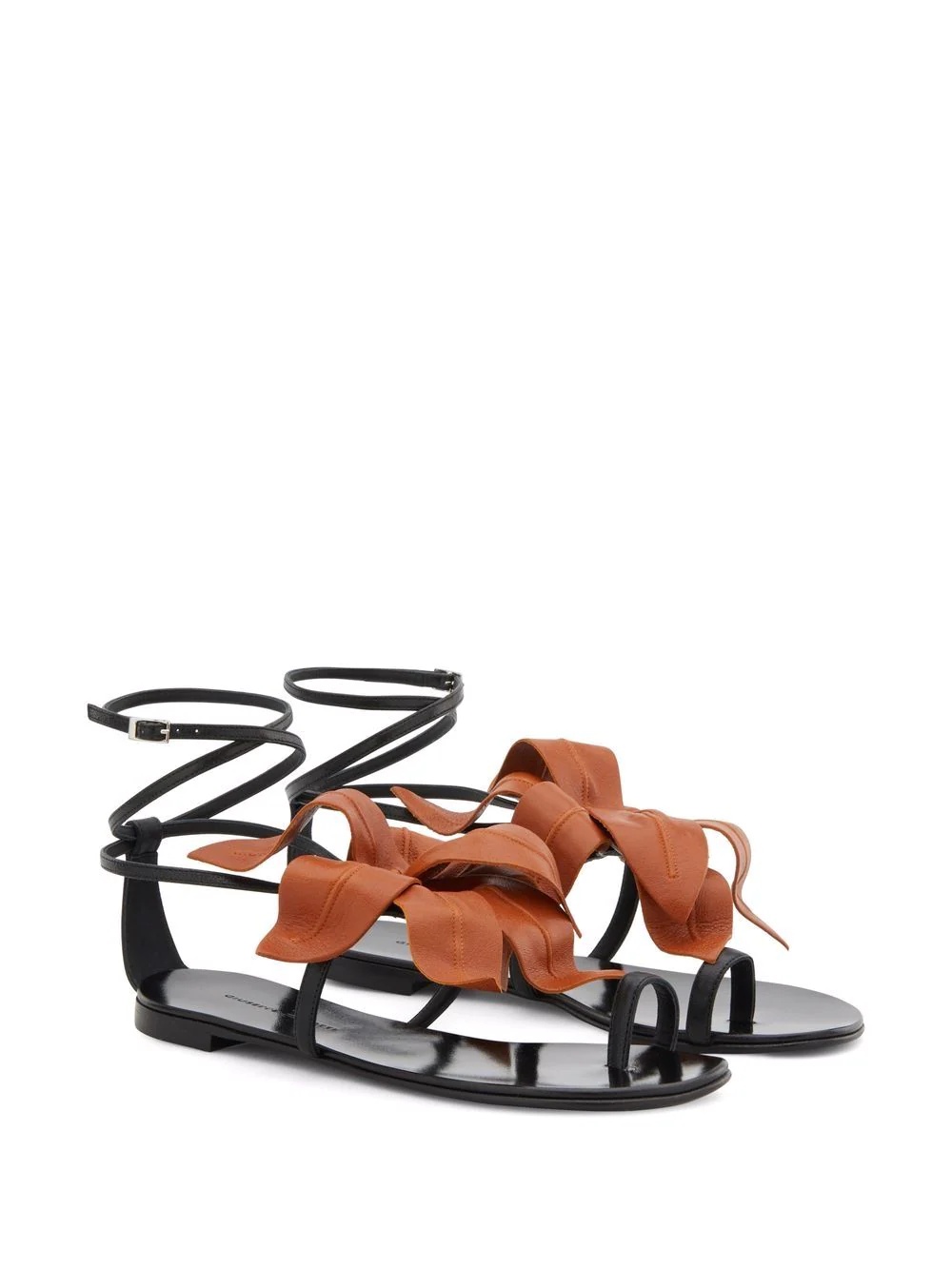 Lilium flower-detail sandals - 2