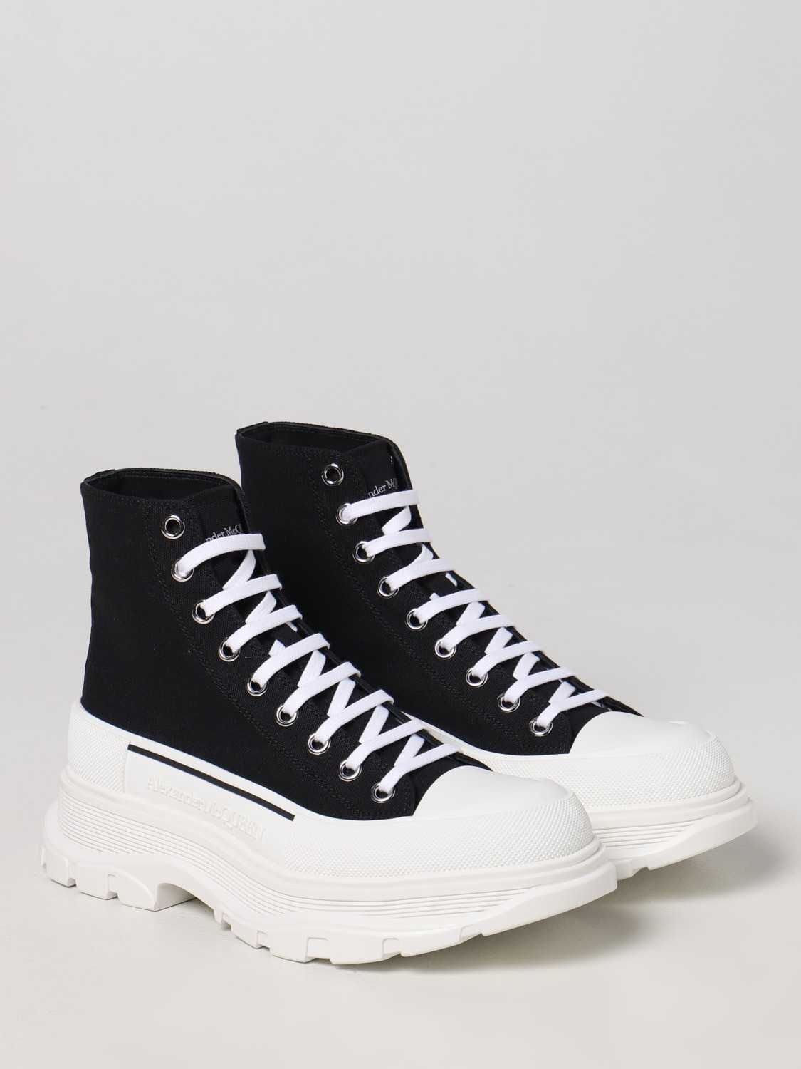 Alexander McQueen canvas ankle boots - 2