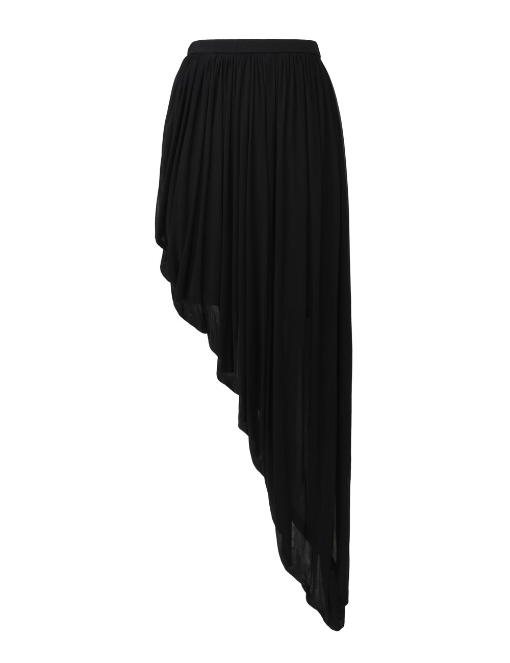 NATURA JERSEY DRAPED SKIRT - 1