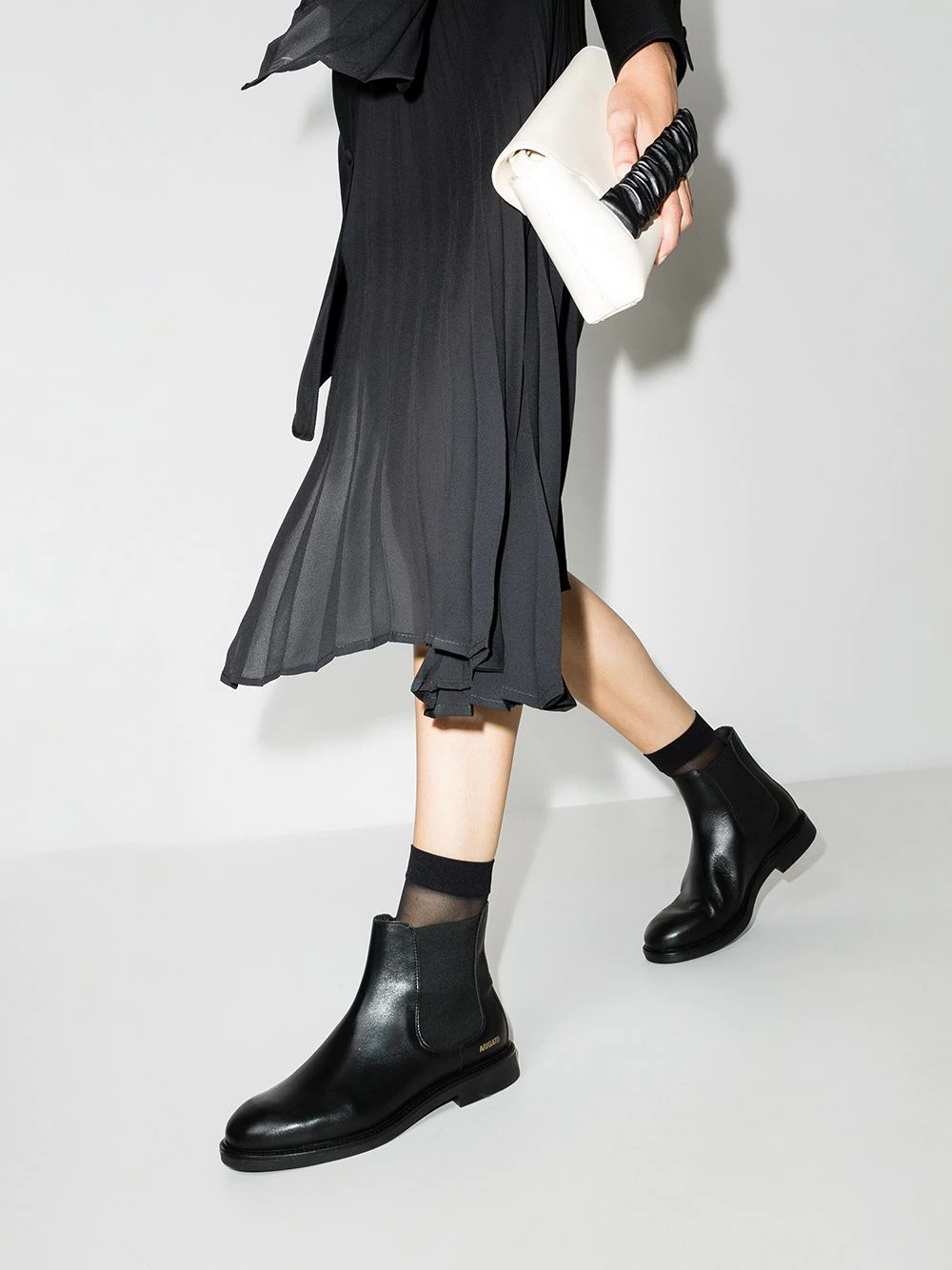 leather Chelsea boots - 3