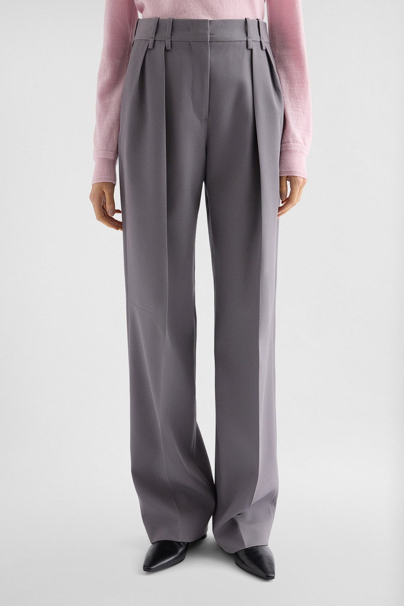Wool Gabardine Trousers 3