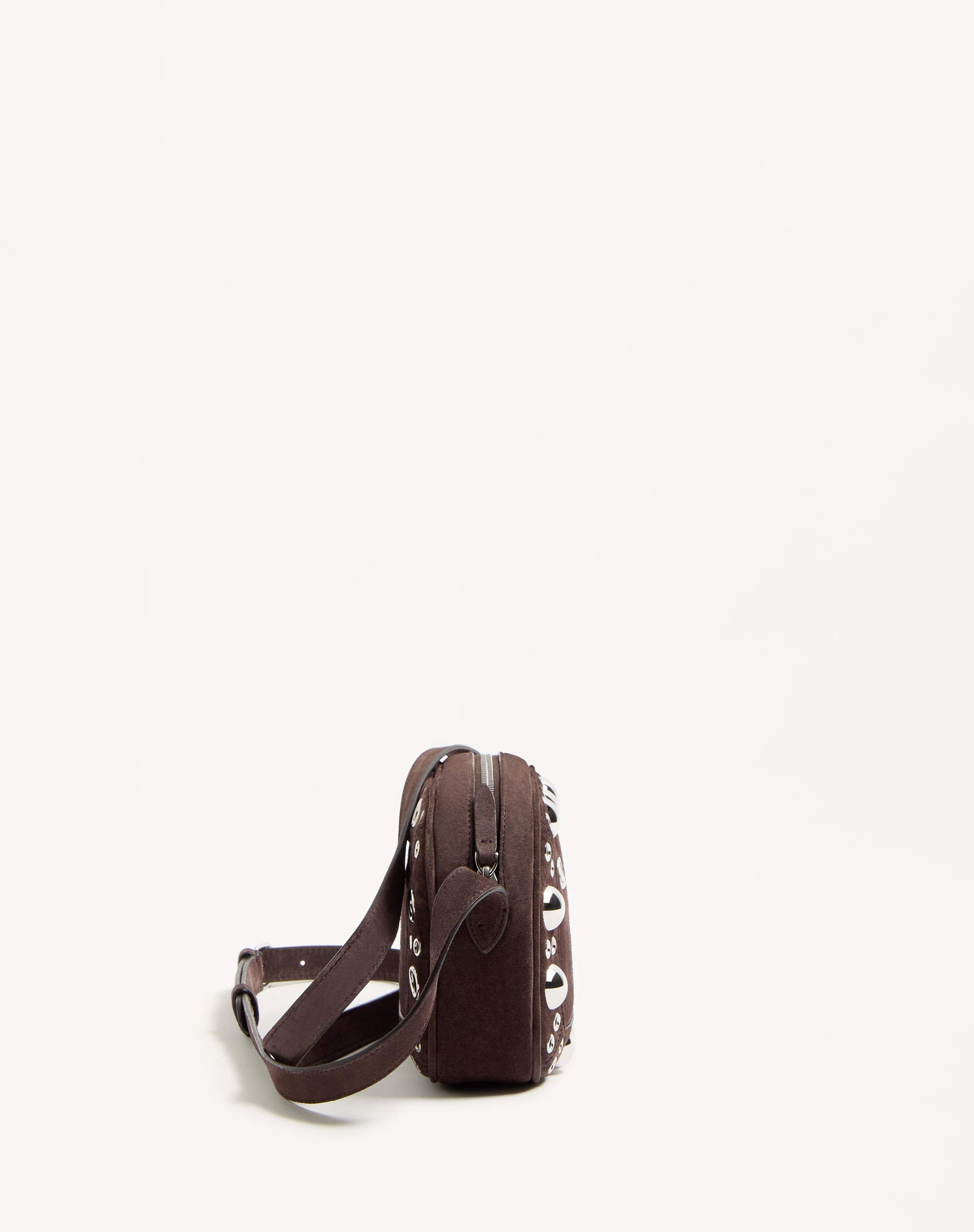 VALENTINO GARAVANI NELLCÔTE SUEDE SHOULDER BAG - 4