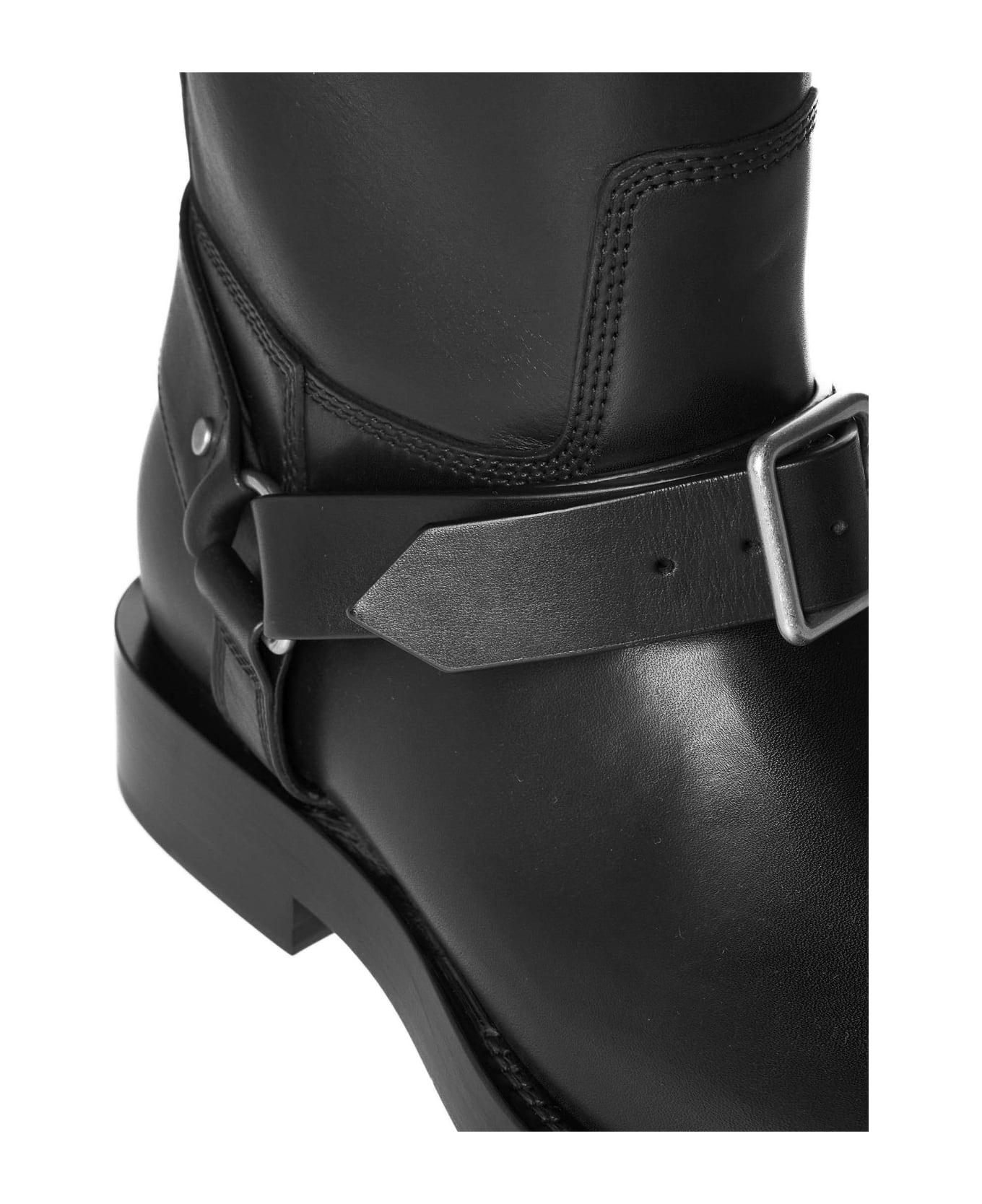 Saddle High Boots - 4