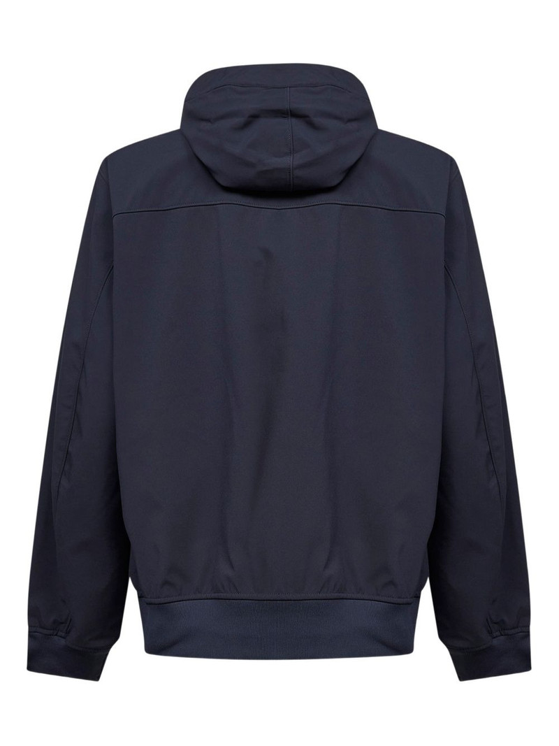 Stone Island hooded zip-up jacket outlook
