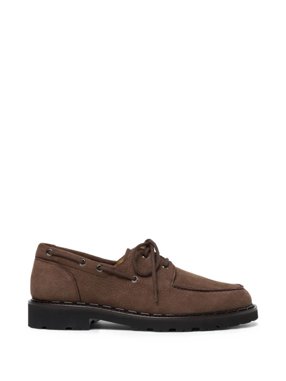 Arthur lug-sole boat shoes - 1