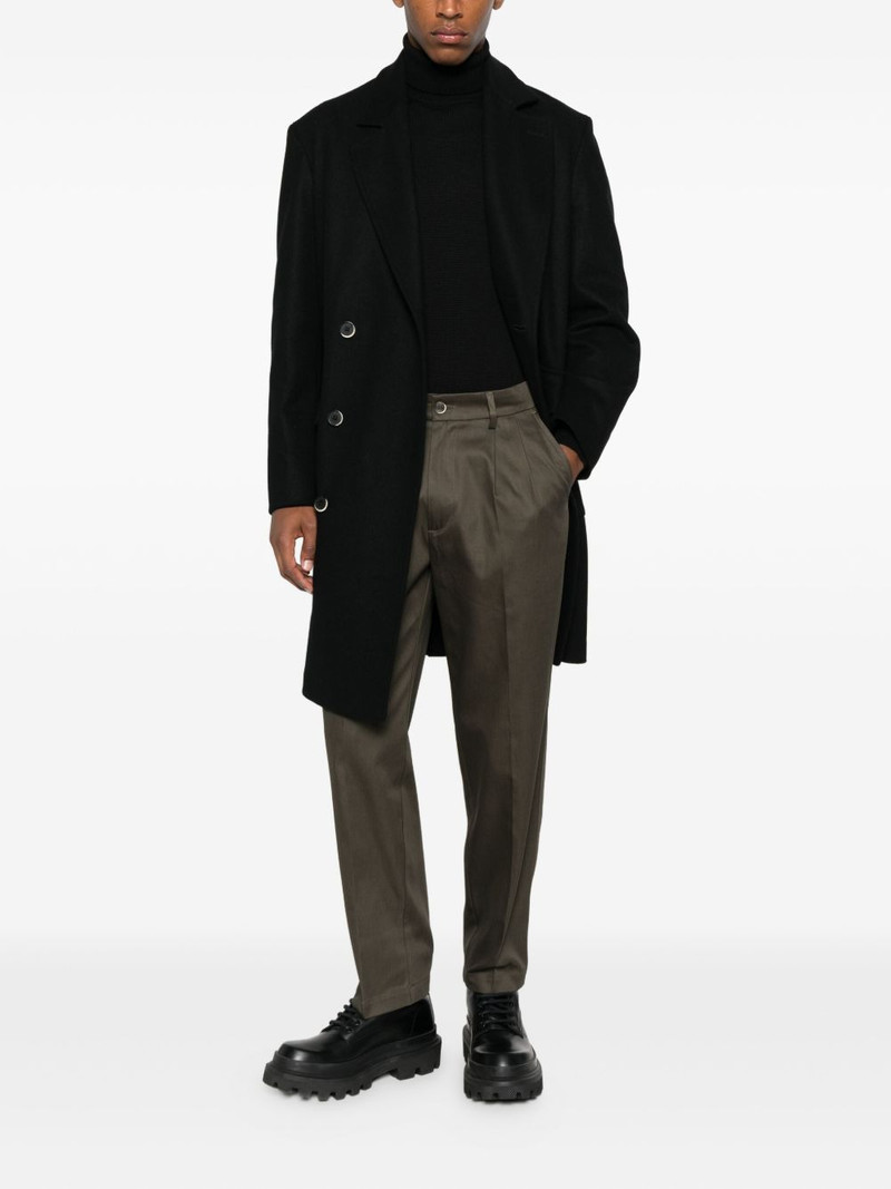 BARENA pleated cotton trousers outlook