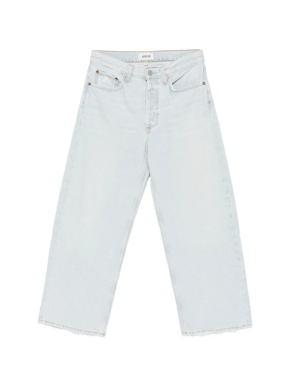 Arc raw-hem jeans - 1