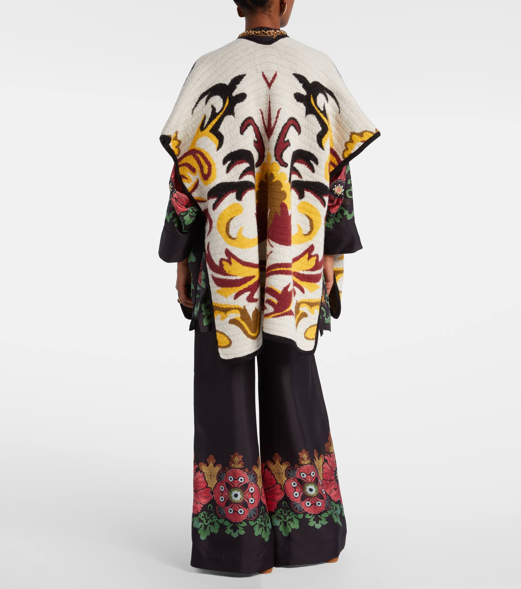 In My Power patterned cape - 3