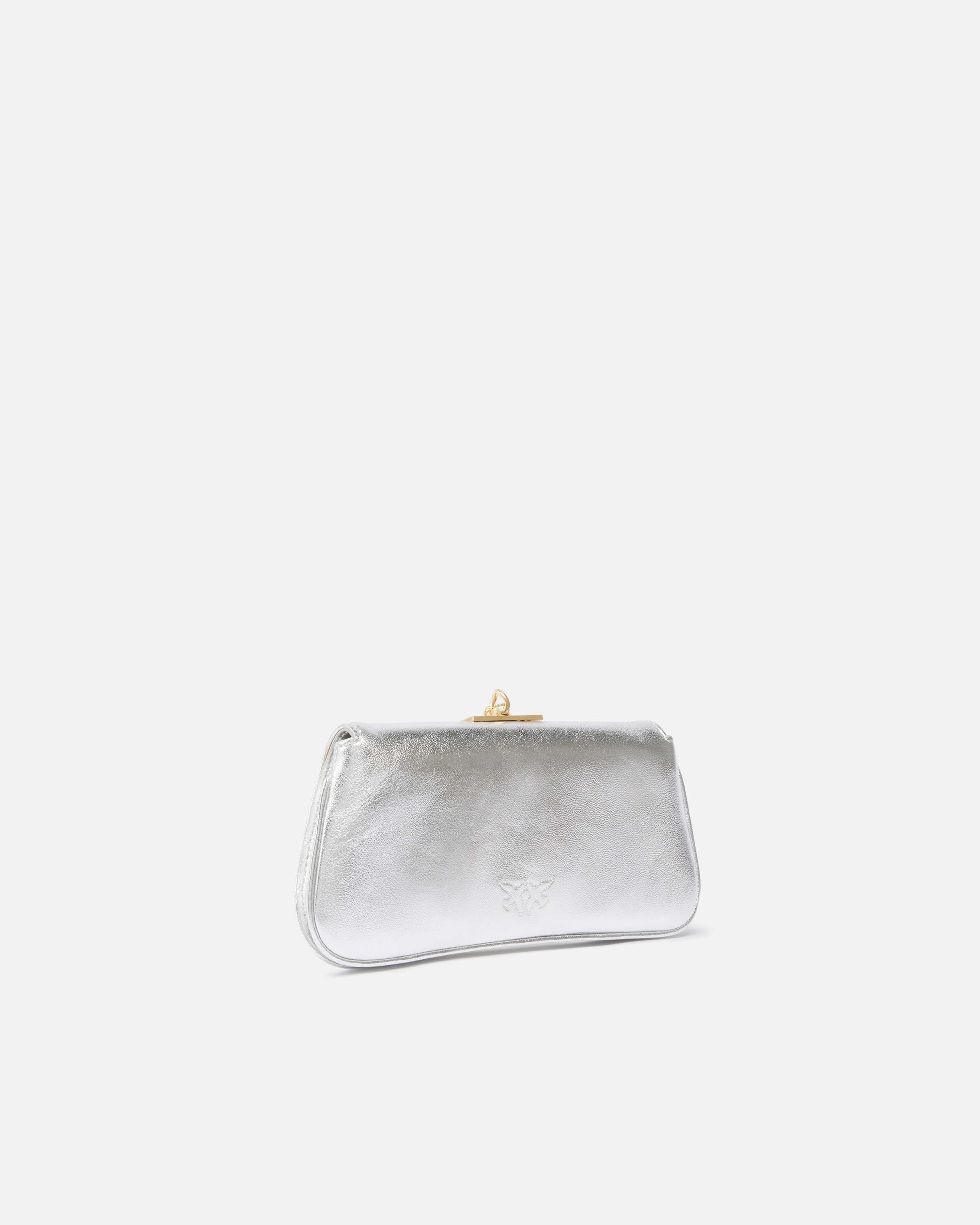 LAMINATED CLUTCH WITH GOLDEN BRACELET - 2