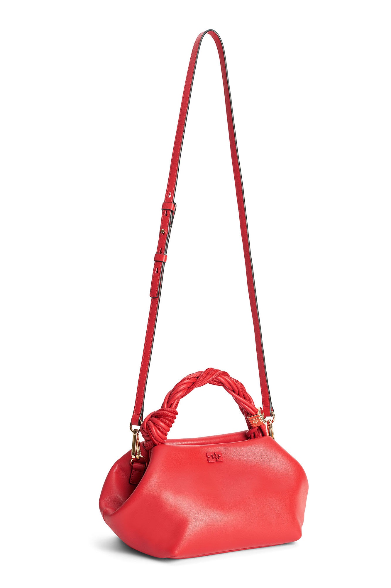 RED SMALL GANNI BOU BAG - 6