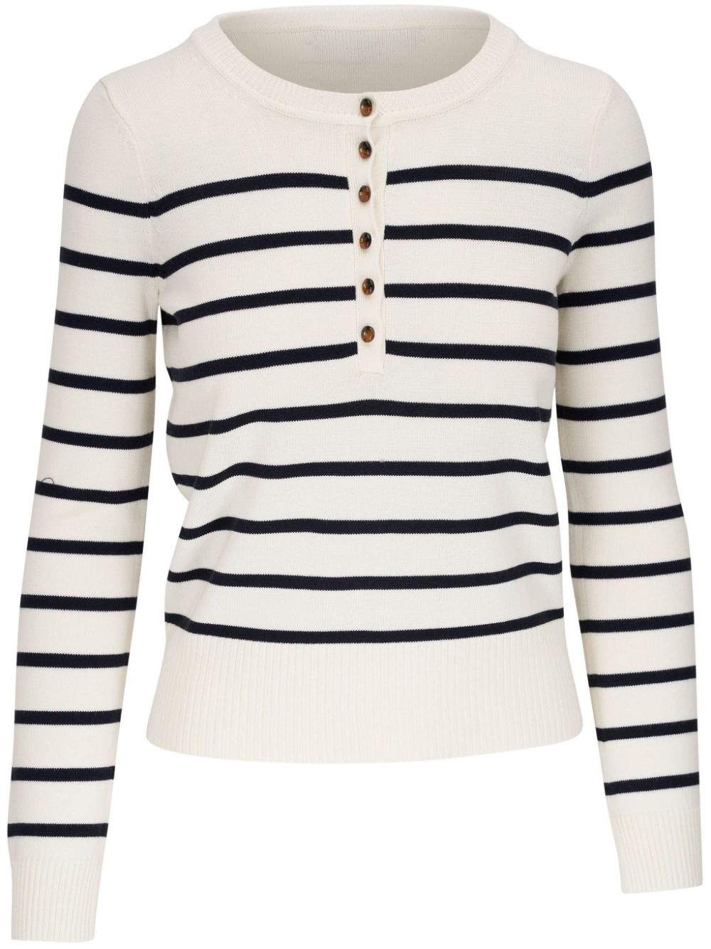 Dianora striped knitted top - 1