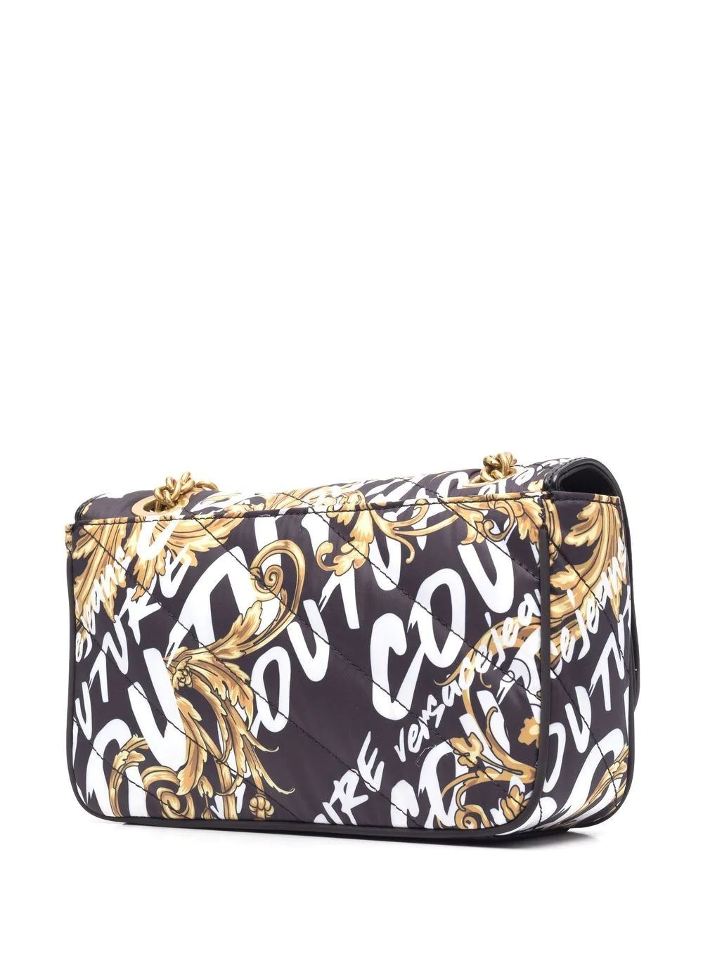 baroque-print crossbody bag - 4