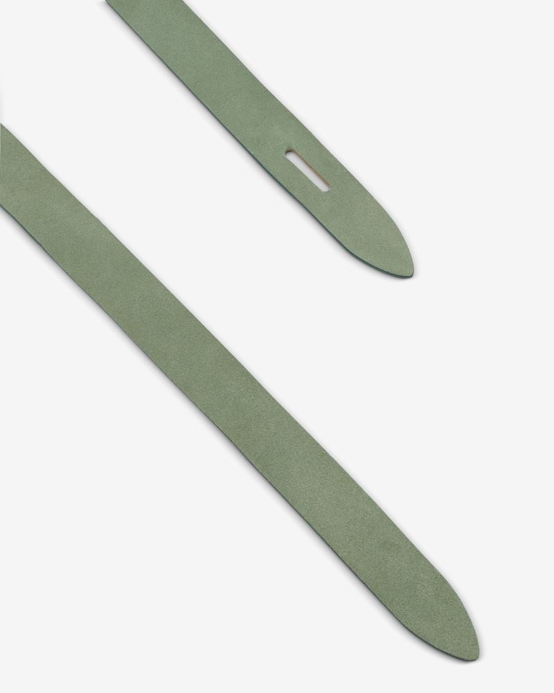LECCE SUEDE LEATHER BELT - 4