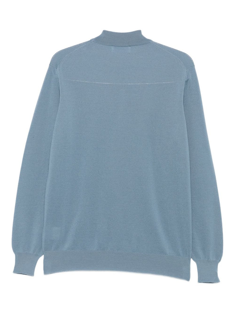 LARDINI mock-neck sweater outlook