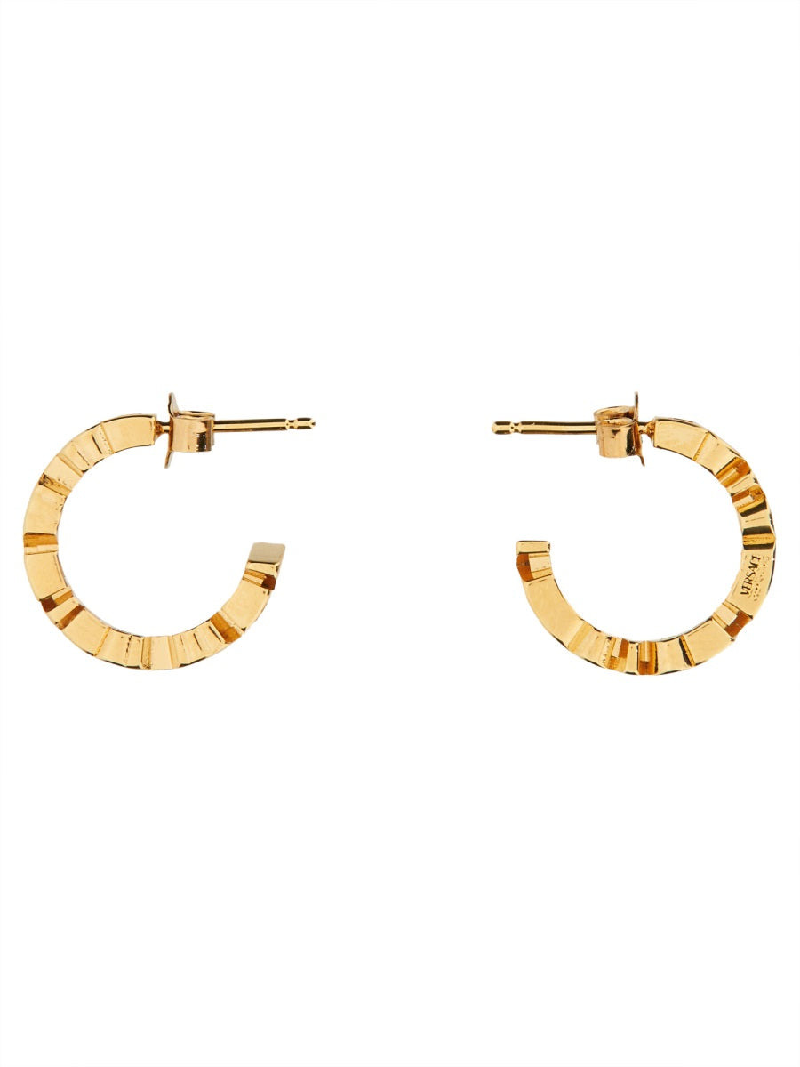 Logo Hoop Earrings - 2