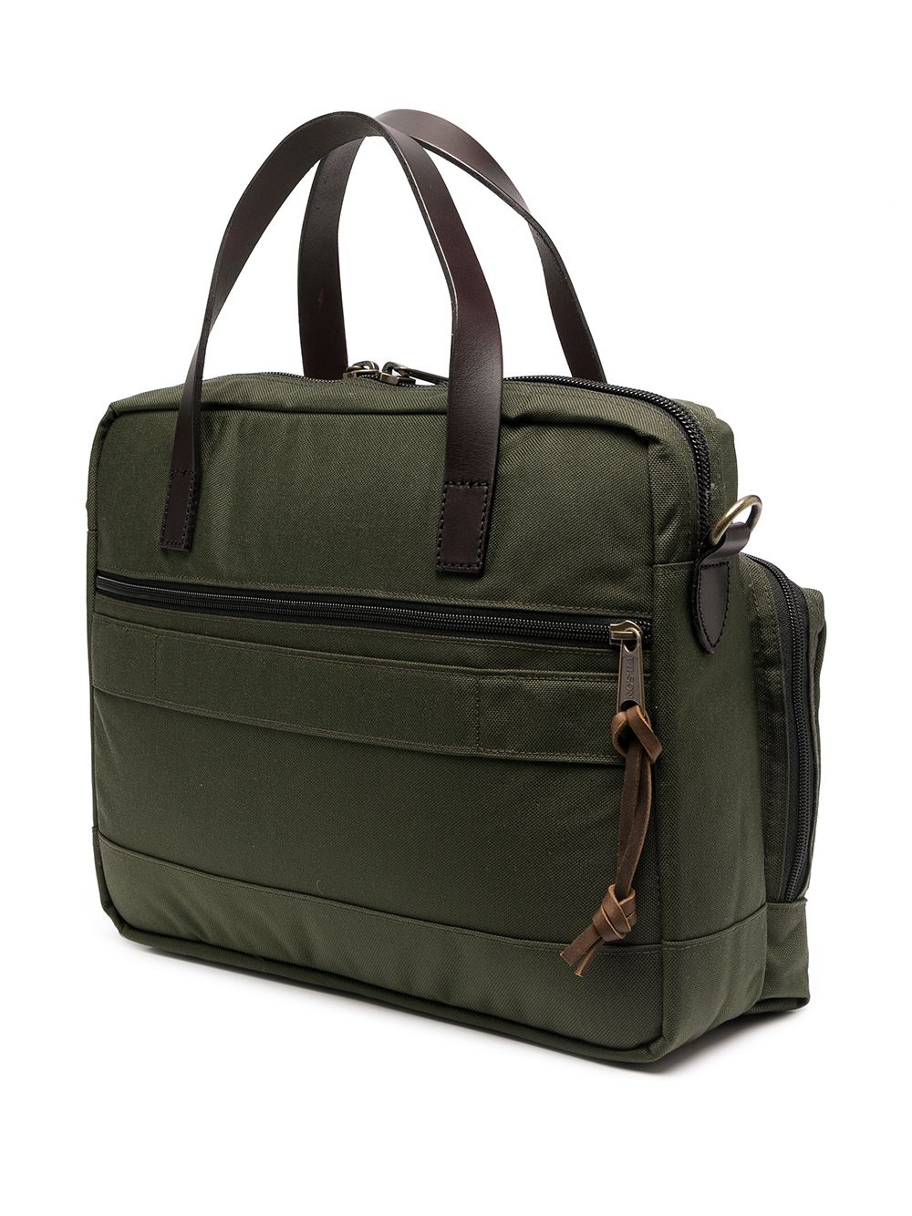 Dryden logo patch briefcase - 3