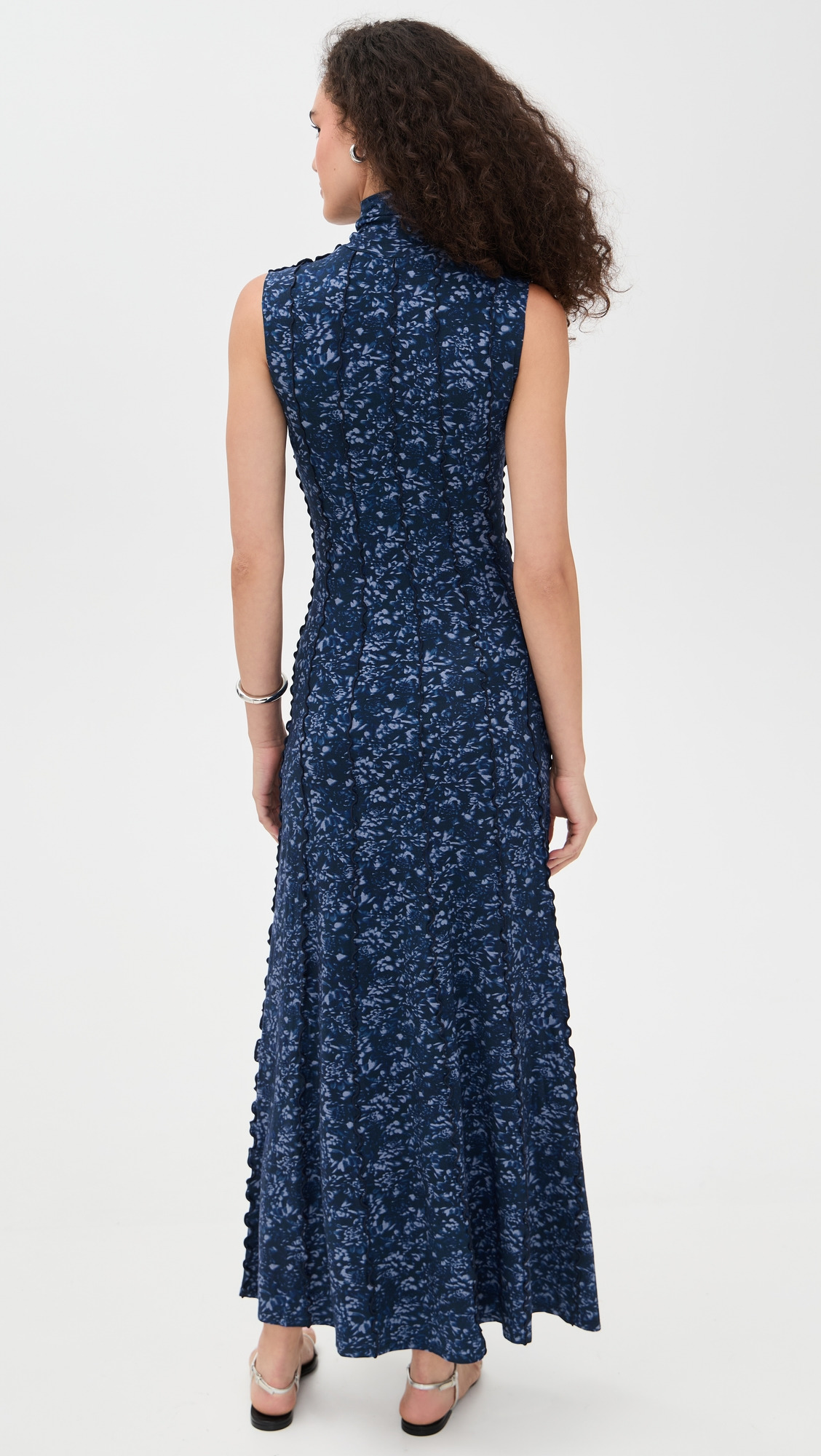 Valentina Dress in Printed Jersey - 2