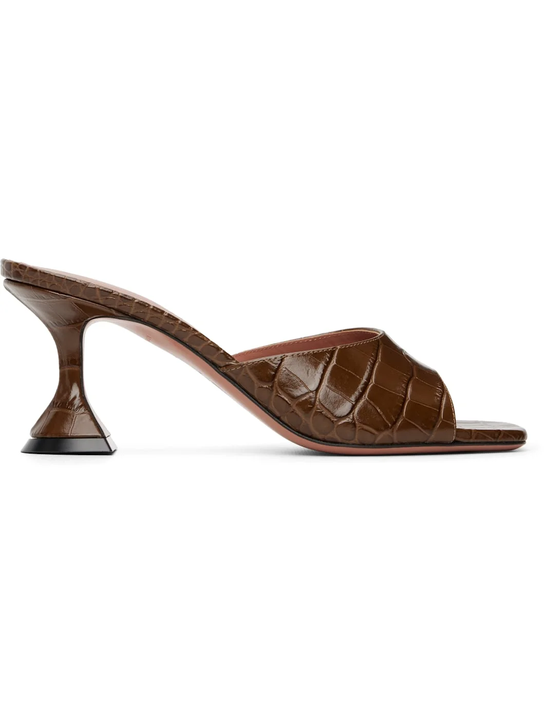 Brown Lupita Slipper 70 Heeled Sandals - 1