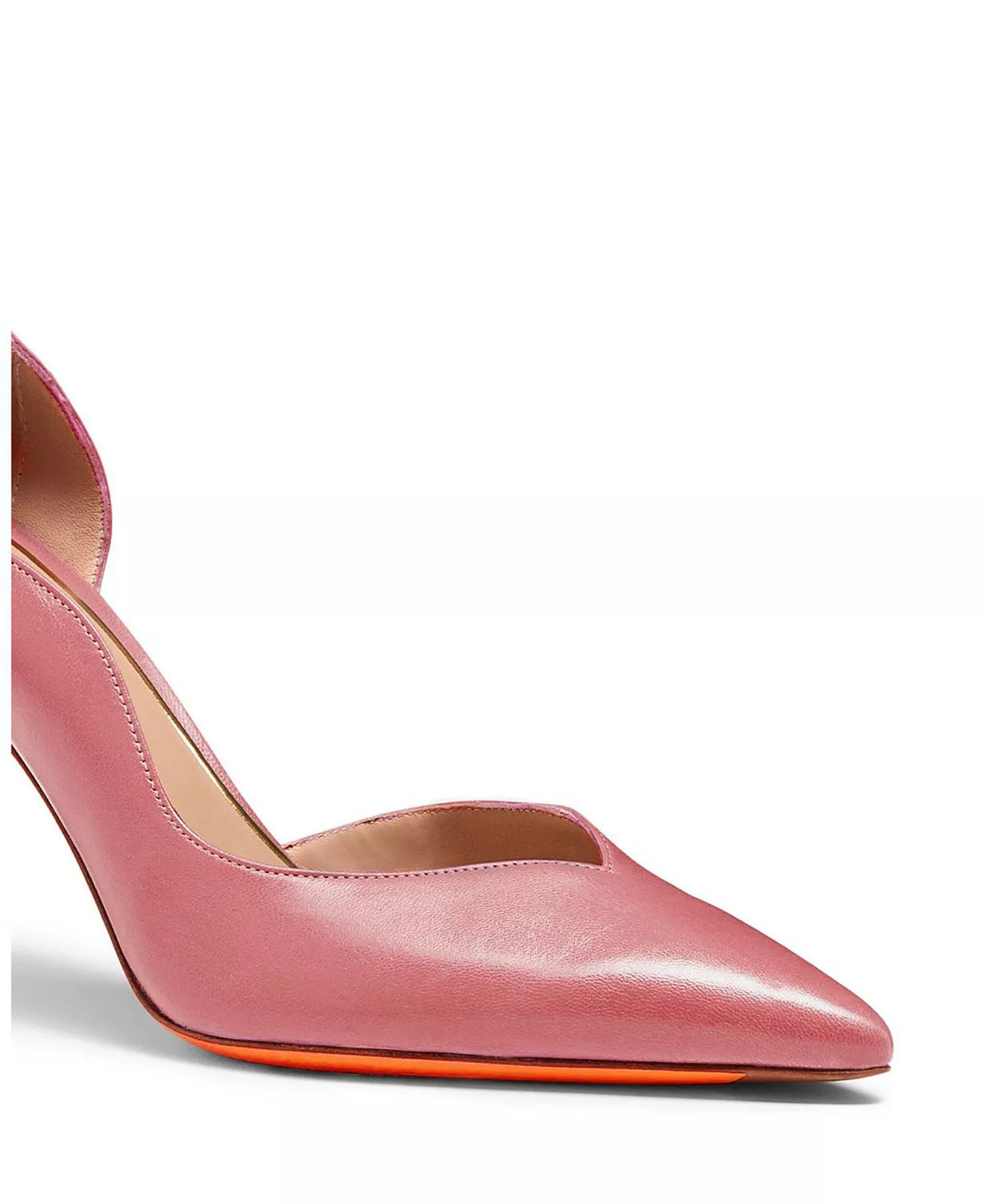 Women's Leather High-Heel Pump - 5