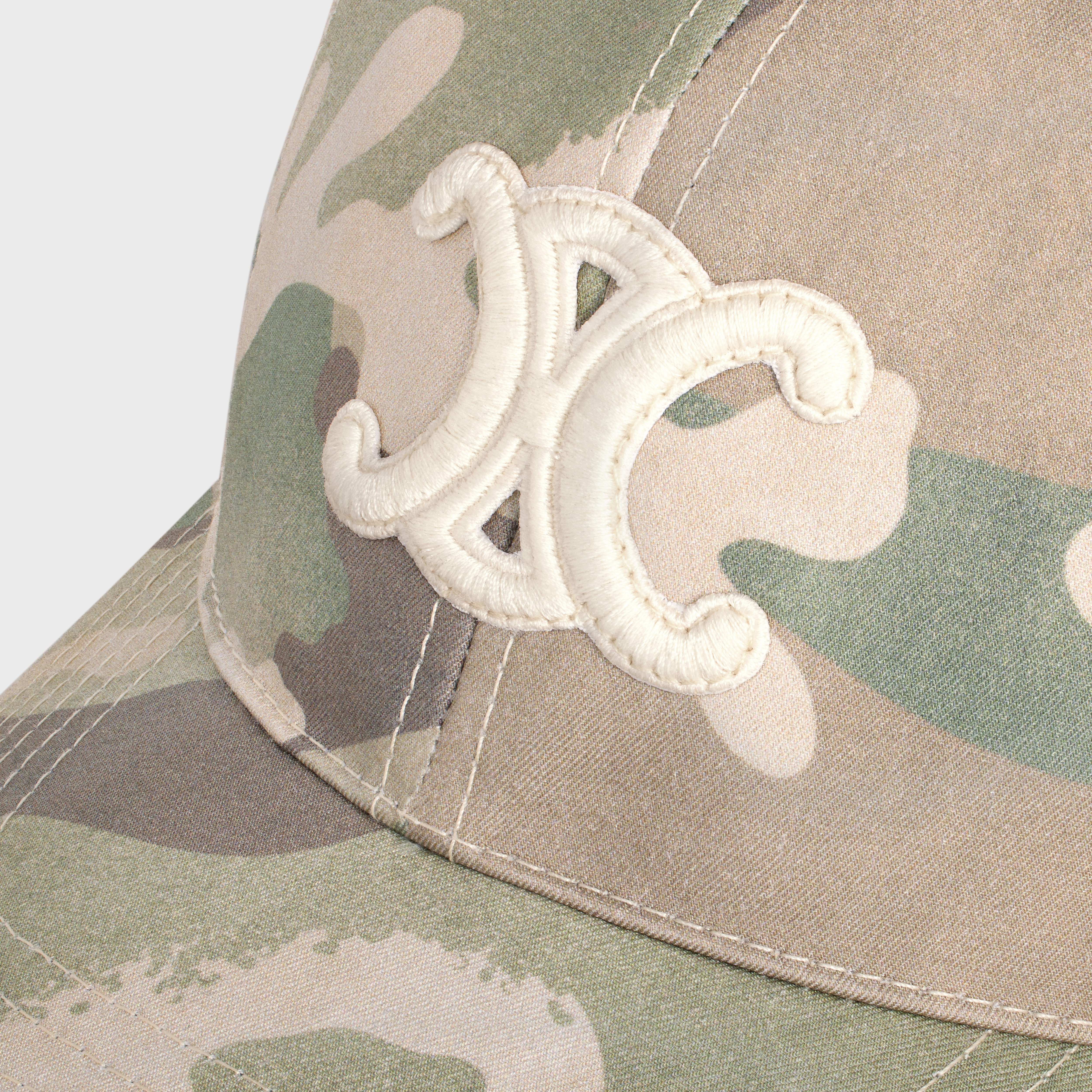 baseball cap in camouflage cotton - 5