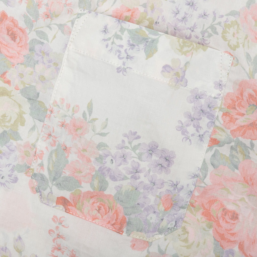 CAMP SHIRT - IVORY TUSCAN FLORAL - 3
