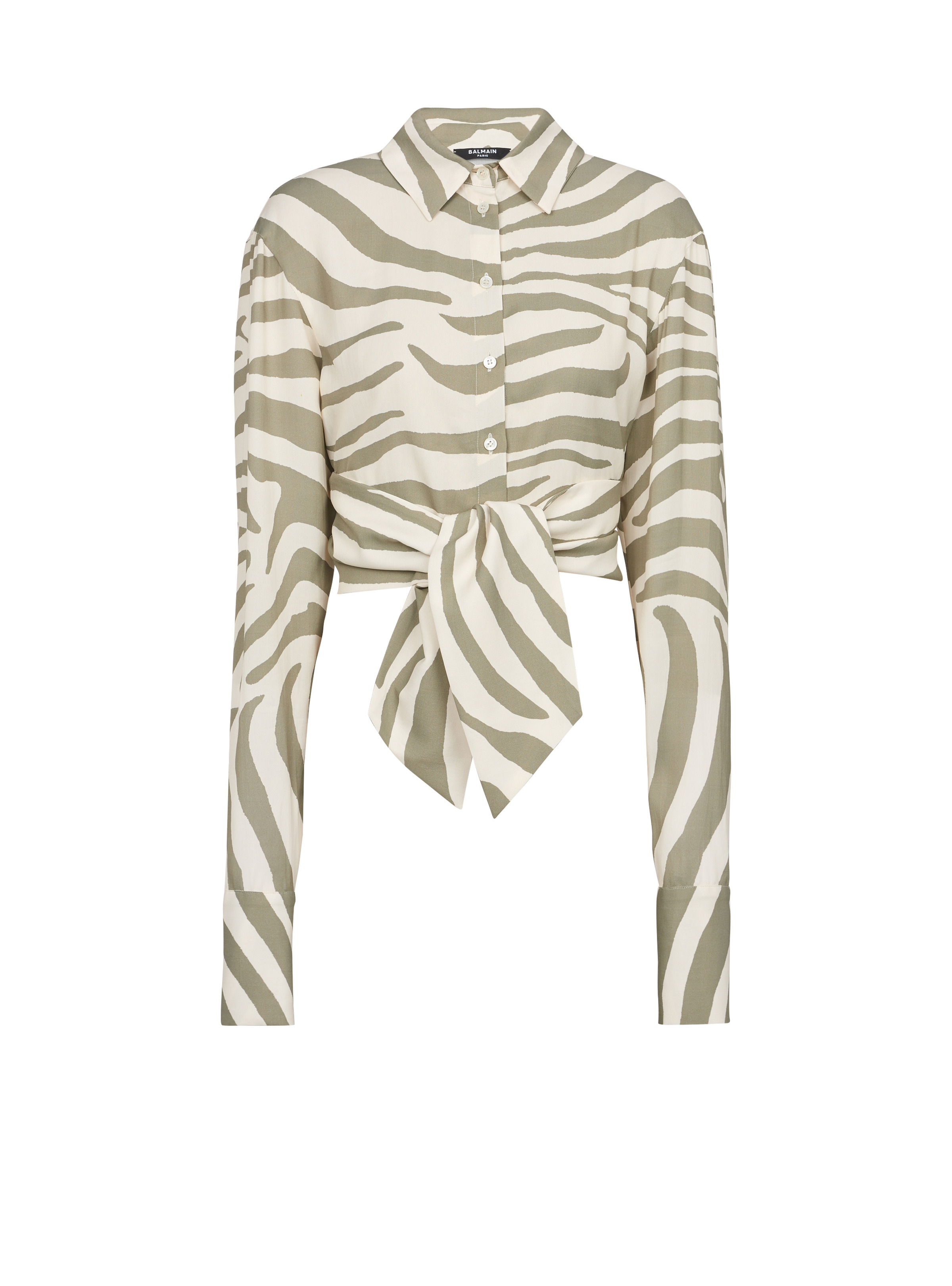 Zebra print shirt - 1
