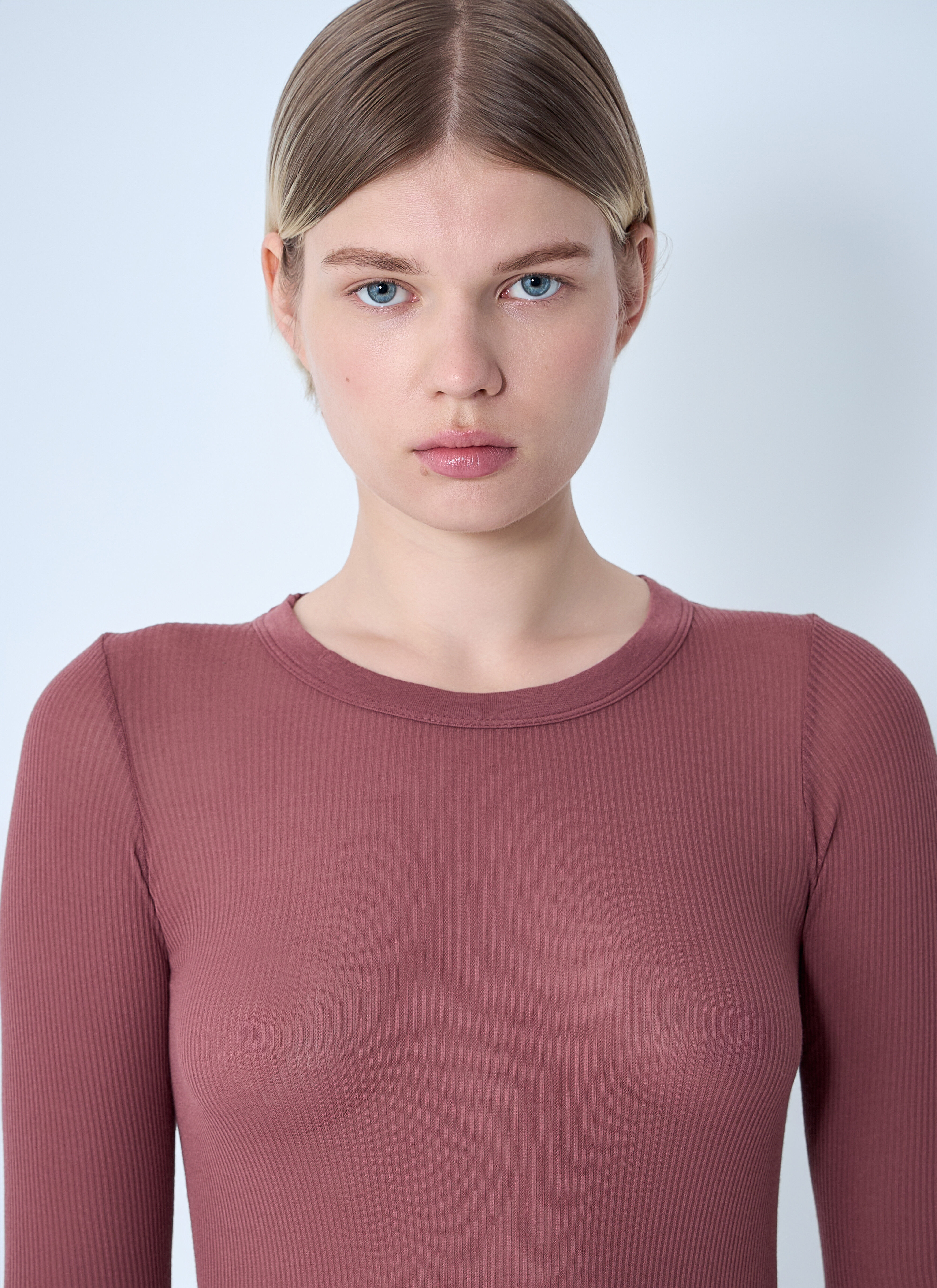 Ribbed Long Sleeve Top - 5