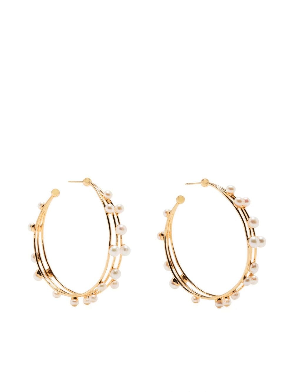 Shanti baroque-pearl earrings - 1
