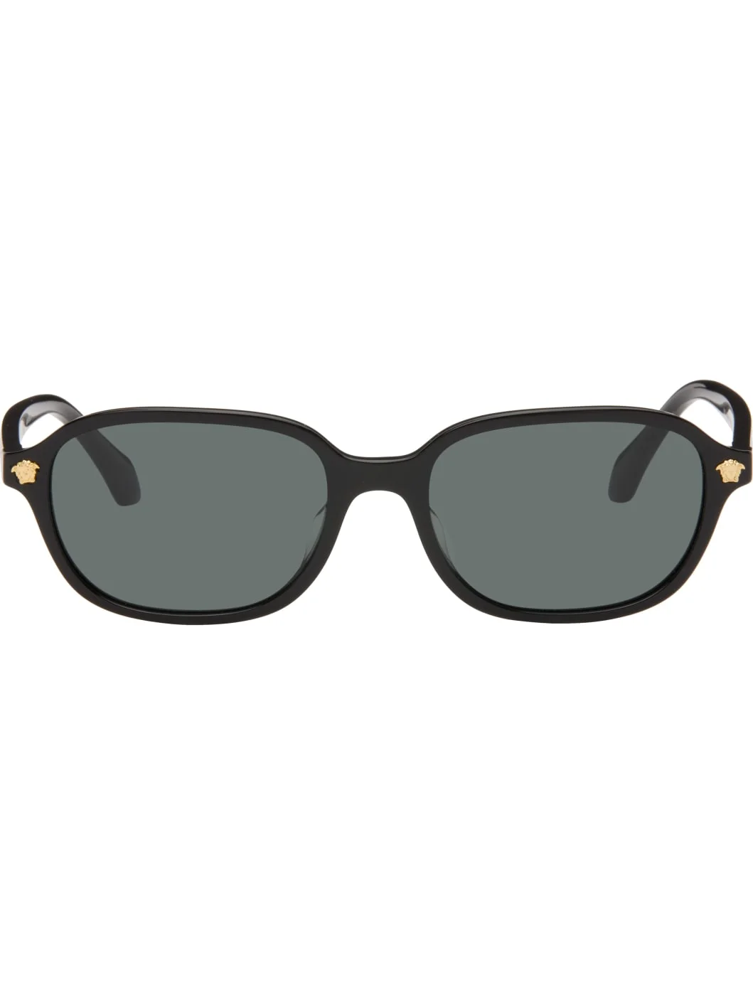 Black Oval Sunglasses - 1