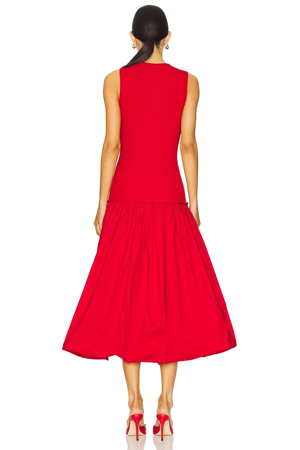 Yanez Poplin Combo Dress - 3