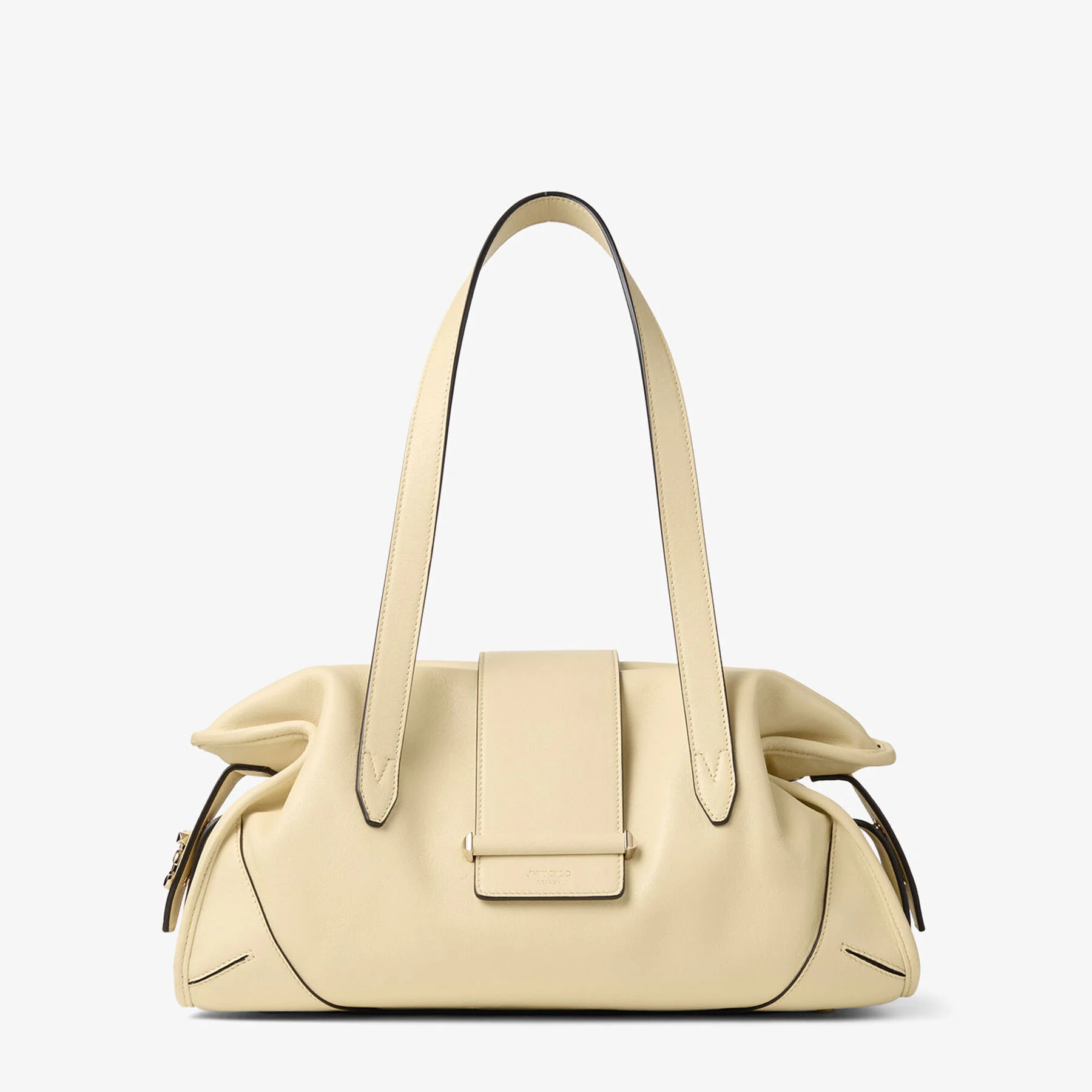 Bar Holdall Medium Buttermilk Biker Leather Holdall Bag - 1